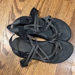 Chaco Black and White Women's Sandals